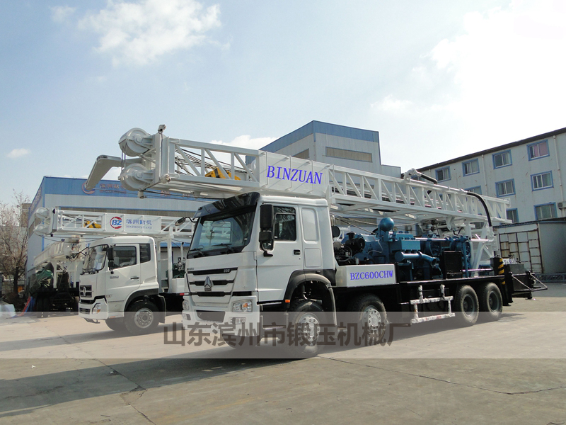 BZC600CHW Truck mounted water well drilling rig