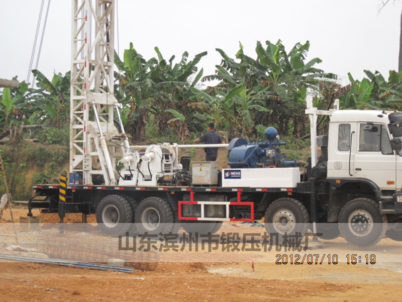 BZC400DF water well drilling rig in Angola 